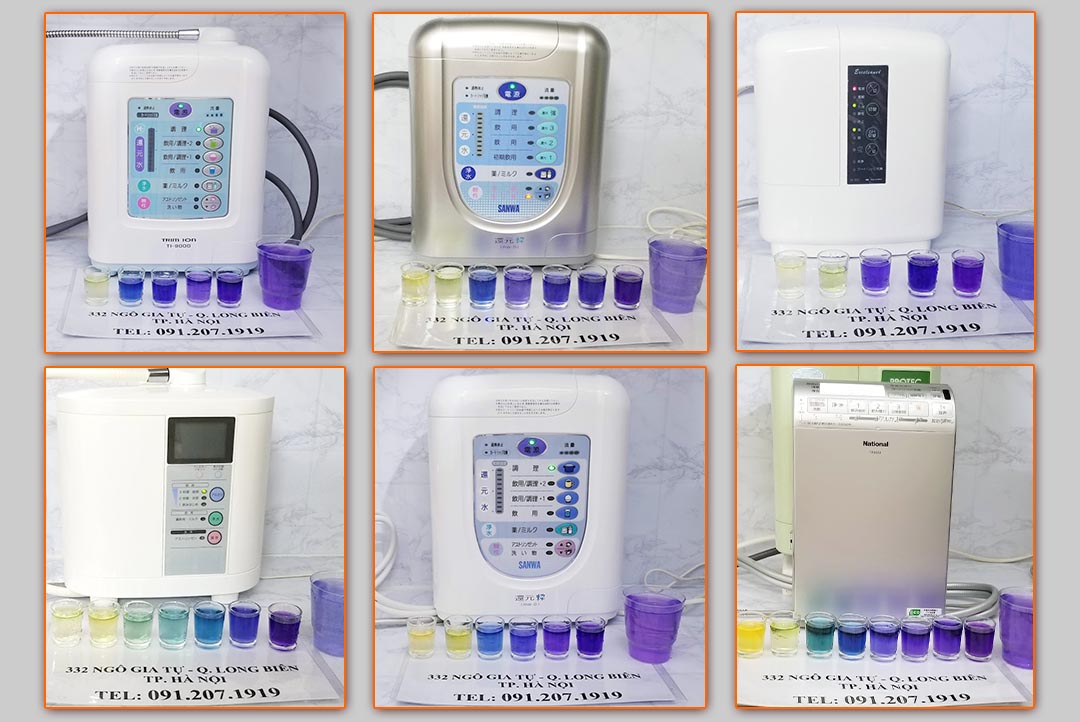 Máy lọc nước ion kiềm nhập khẩu