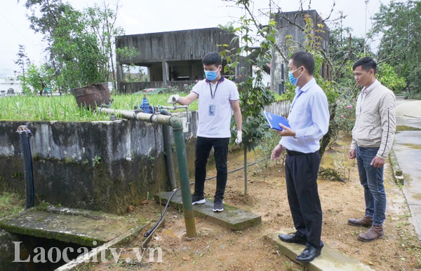 Nguồn nước sinh hoạt tại Lào cai