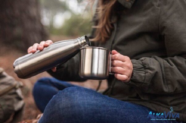 Bảo quản nước ion kiềm bằng bình inox