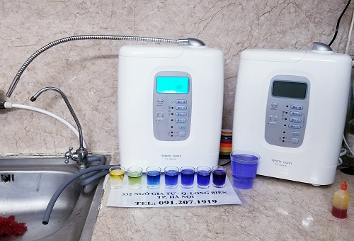 Máy lọc nước ion kiềm Trim ion 5hx Máy lọc nước ion kiềm Trim ion 5hx
