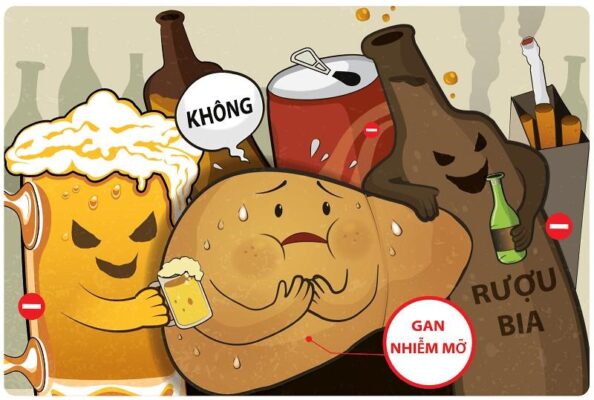Tác hại của bia rượu đến sức khỏe