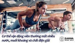 nước ion kiềm với người tập thể thao